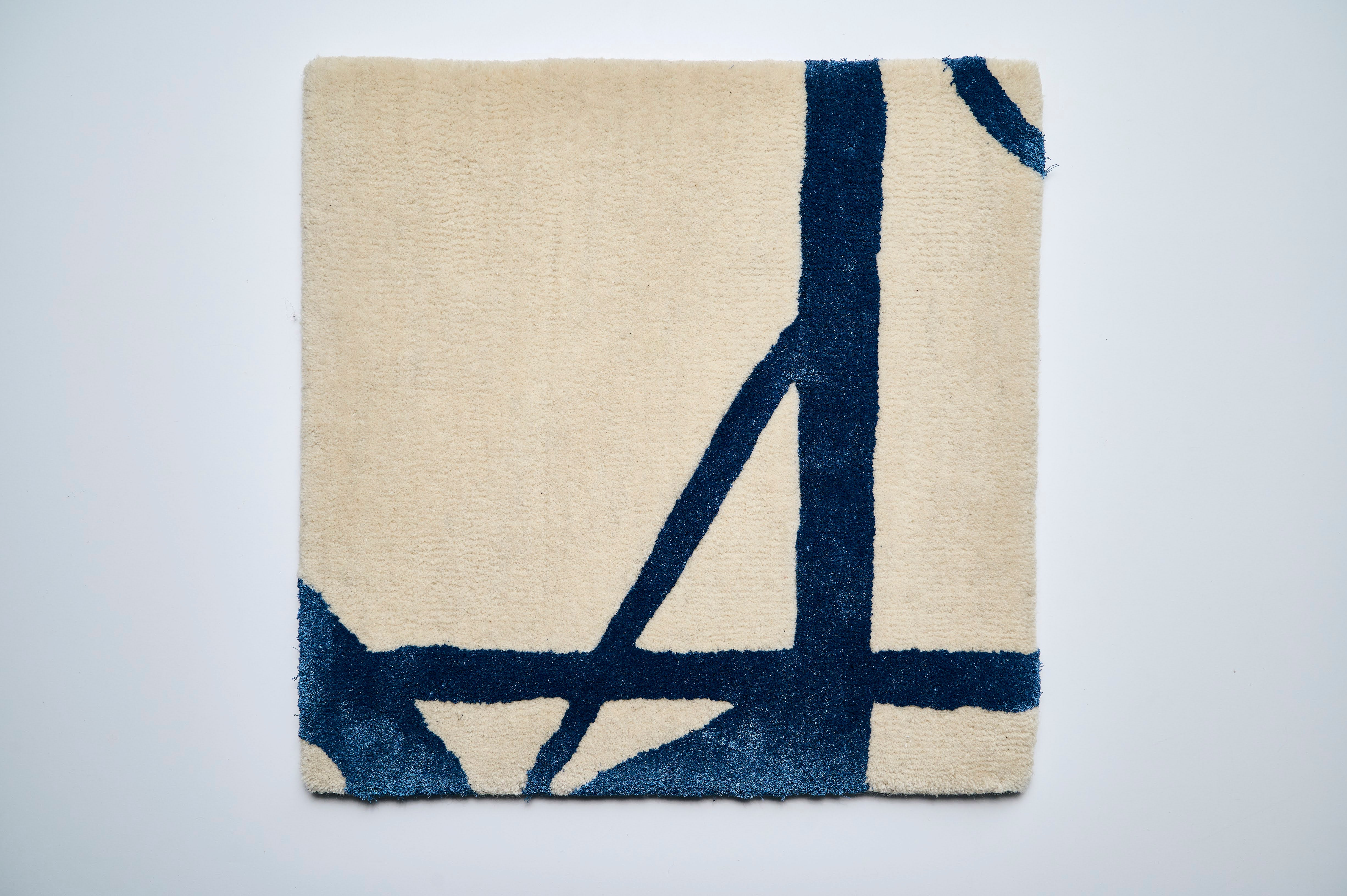 Cross Roads (White & Blue)
