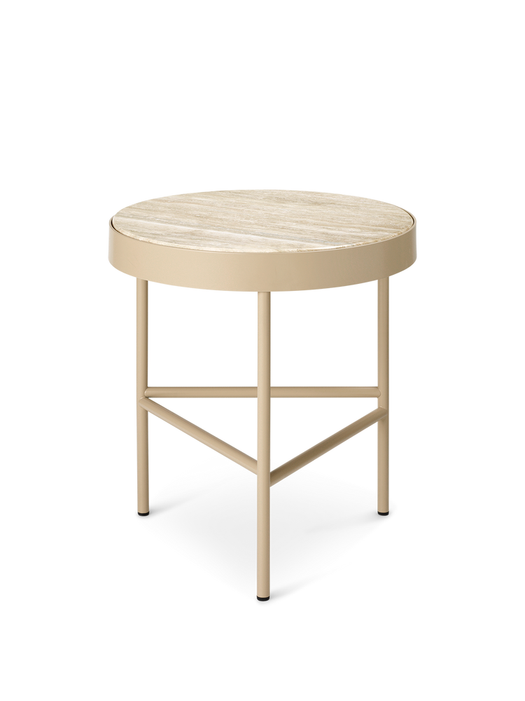 Travertine Table - Cashmere