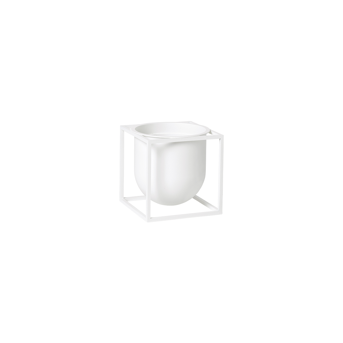Kubus Flowerpot 14 - White