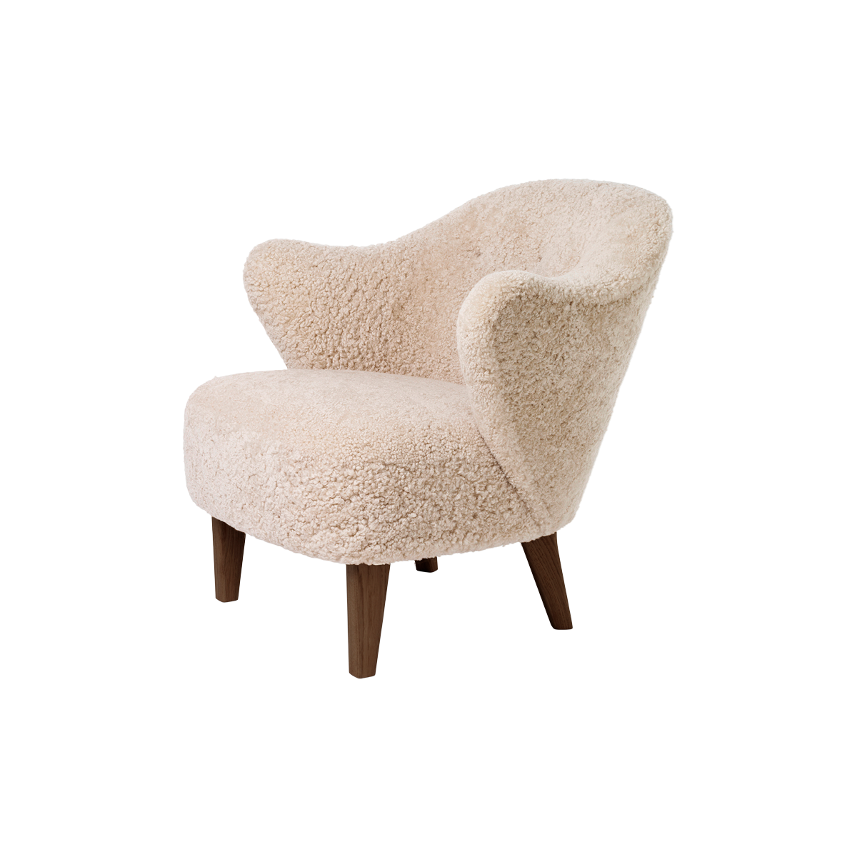 Ingeborg - Sheepskin/ Moonlight/ Smoked Oak