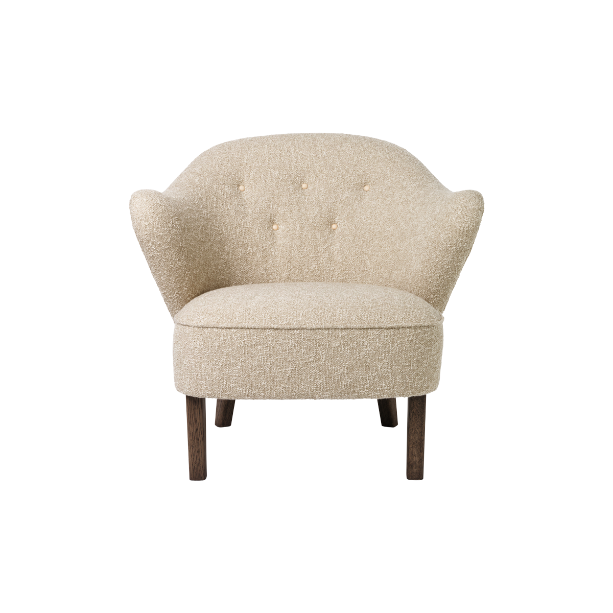 Ingeborg - Sahco Zero/ 1/ Smoked Oak/ Vegetal Buttons (Signature Chair)