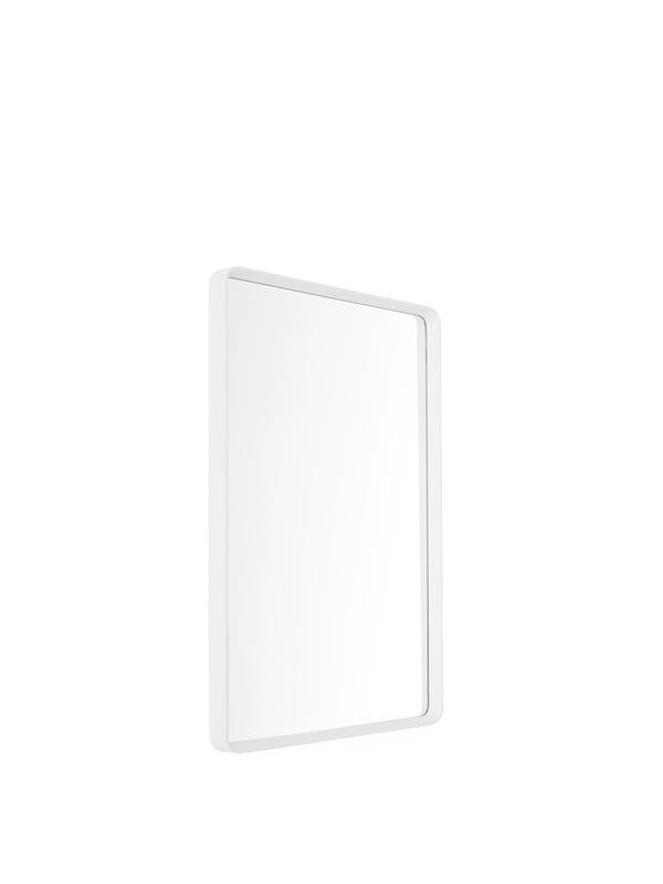 Bath Wall Mirror, Rectangular - White