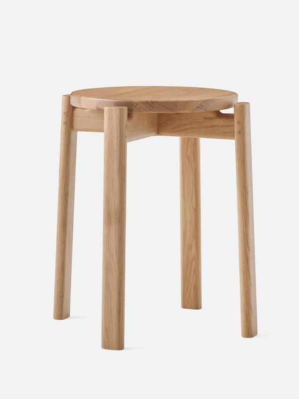 Passage Stool - Natural Oak