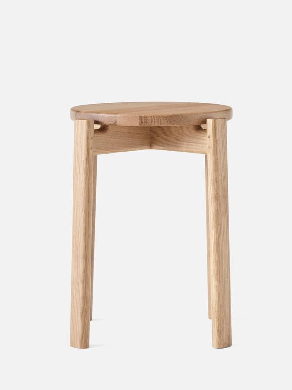 Passage Stool - Natural Oak