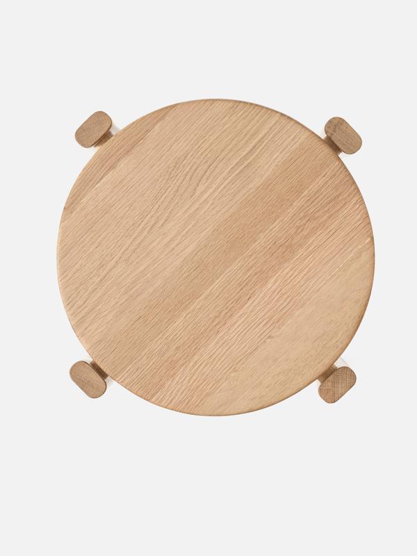 Passage Stool - Natural Oak
