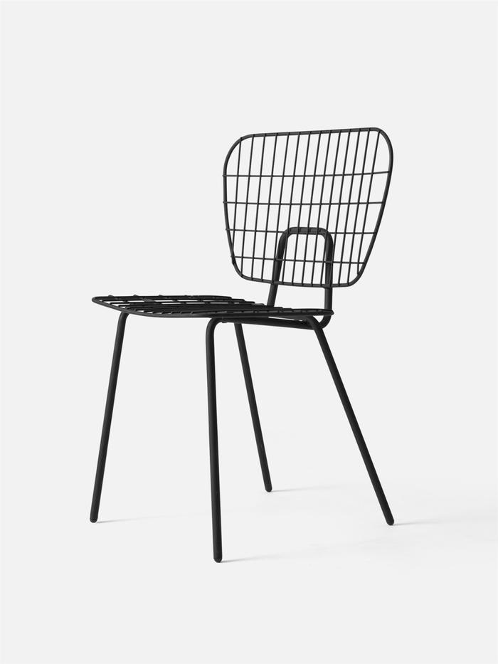 Studio WM String Dining Chair, 2-Pack -Black