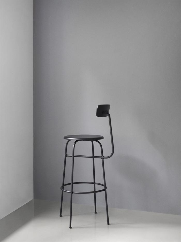 Afteroom Chair, Non-Upholstered, Black