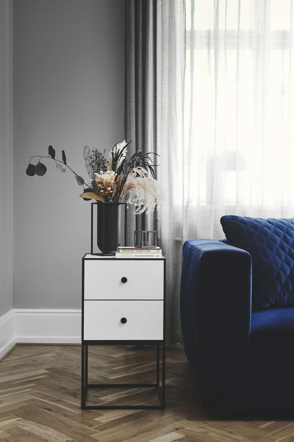 Kubus vase Lolo - Black