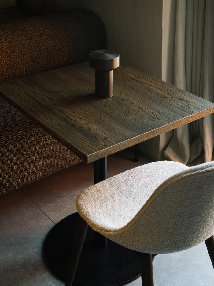 Harbour Column Table, Rectangular Table Top
