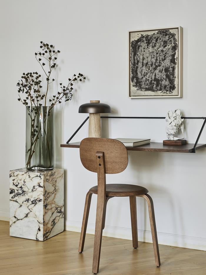 Afteroom Plus, Wooden Base Dining Chair
