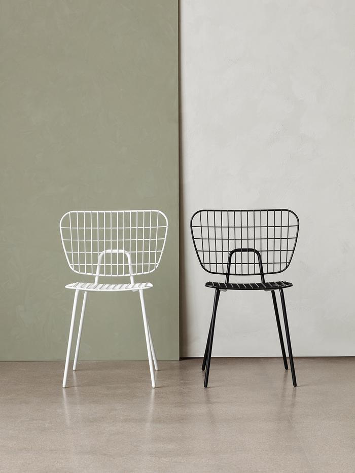 Studio WM String Dining Chair, 2-Pack - White