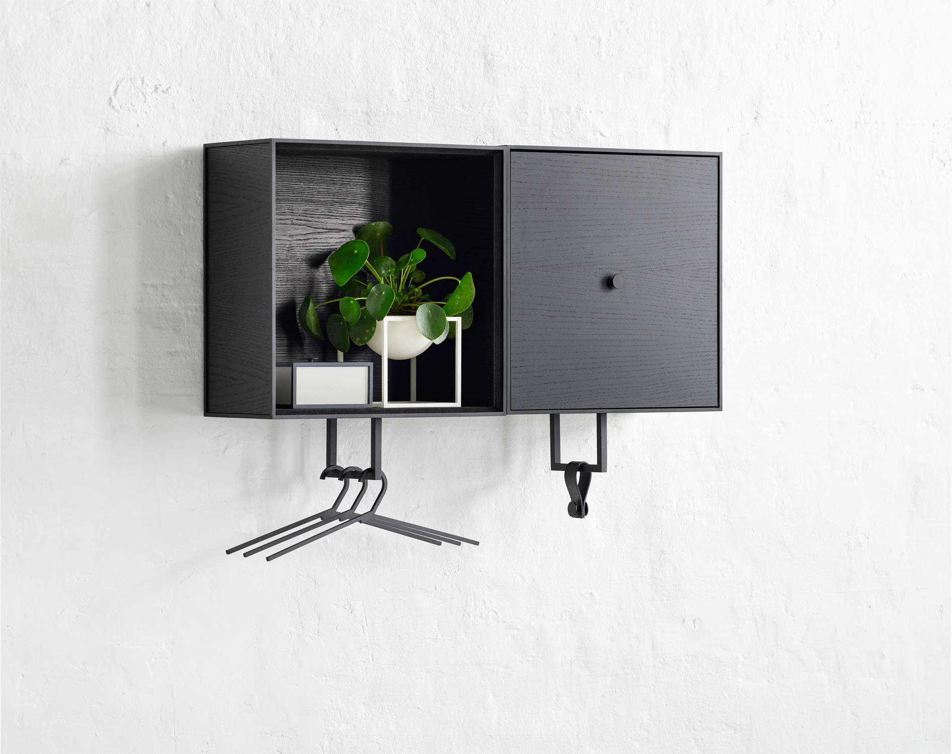 Frame 42 - 8x17x17/ Black Stained Ash