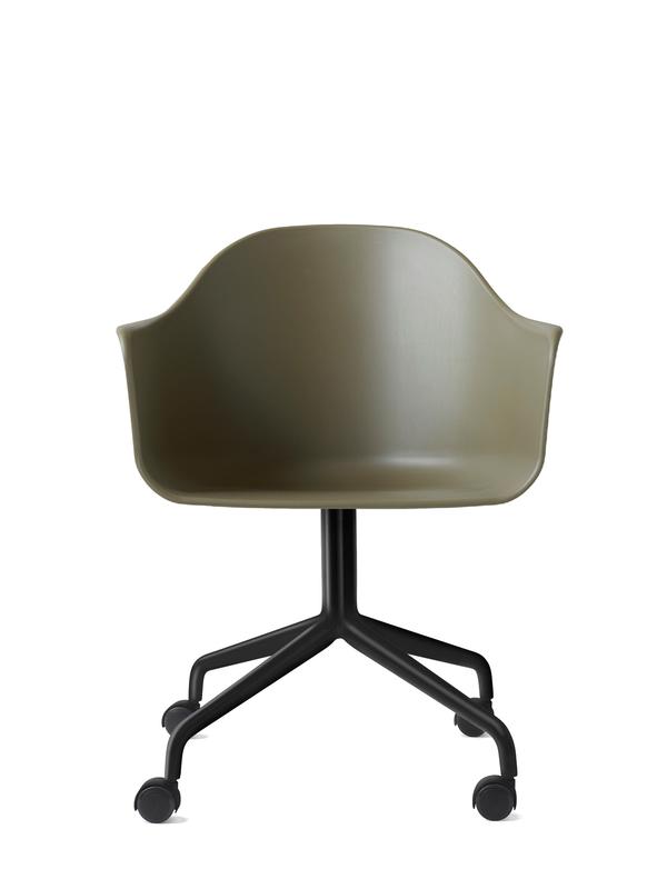 Harbour Arm Chair, Hard Shell - Olive