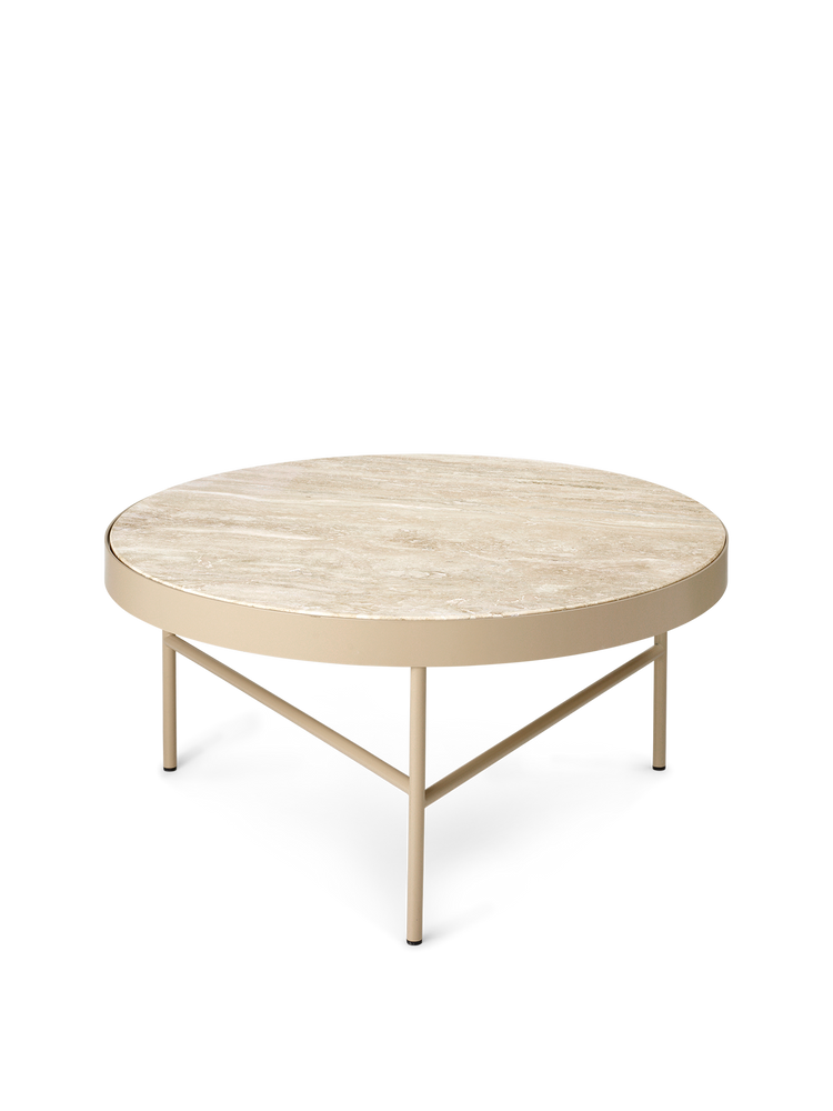 Travertine Table - Cashmere