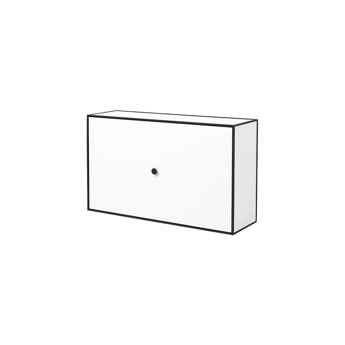 Frame Shoe Cabinet - White