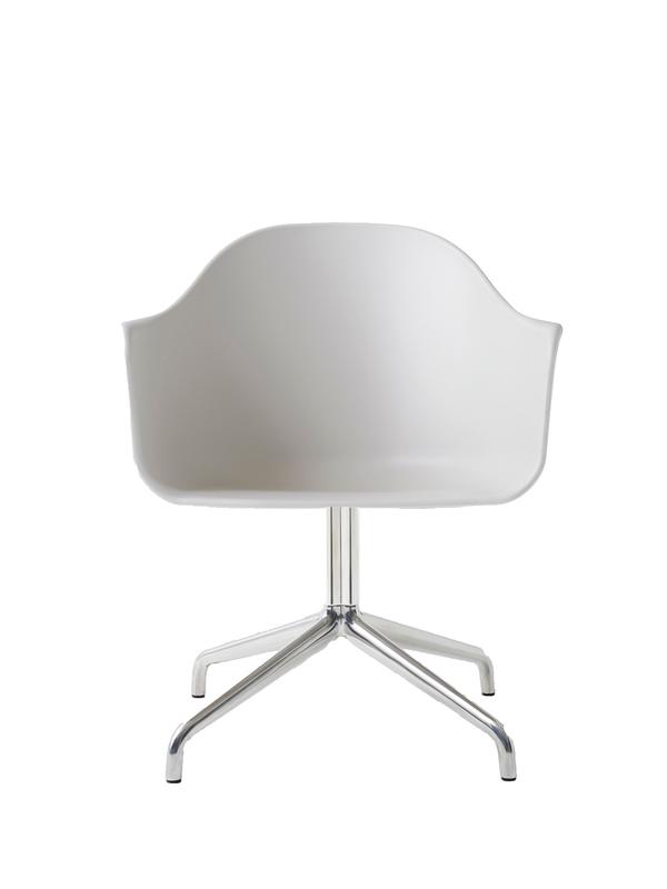 Harbour Arm Chair, Hard Shell - Light Grey