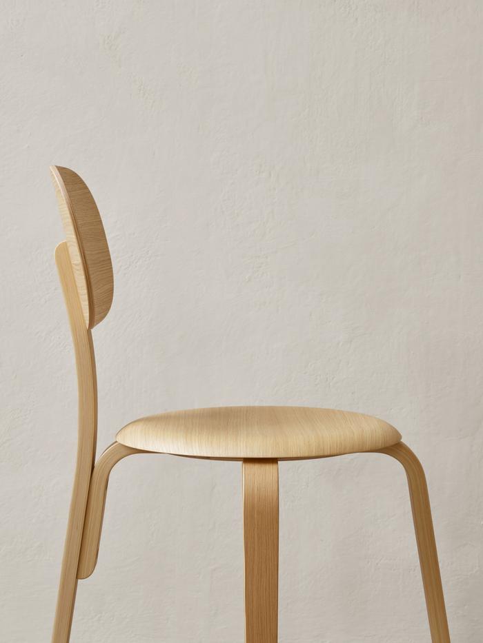 Afteroom Plus, Wooden Base Dining Chair