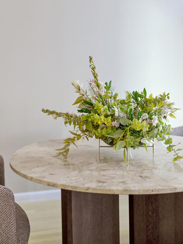 Androgyne Dining Table - Sand Stone