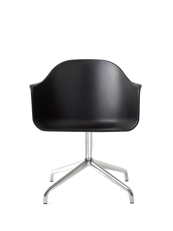 Harbour Arm Chair, Hard Shell - Black